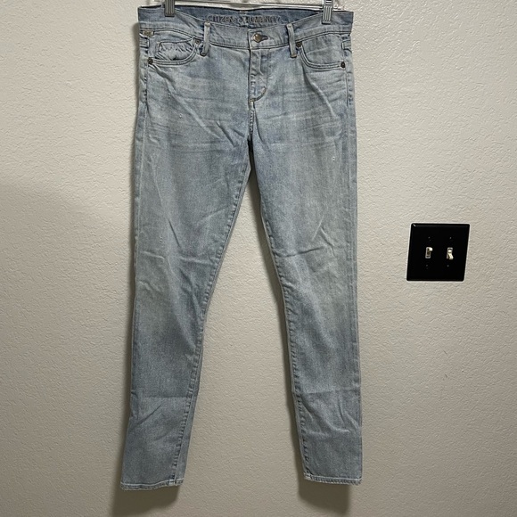 Citizens of Humanity Avedon Low Rise Skinny Light Wash Size 29 - Picture 1 of 9